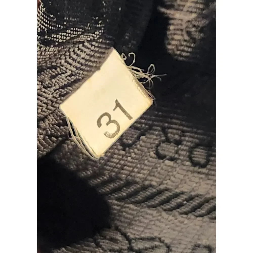Prada Black Nylon Tote Bag Leather Handles Made in Italy Authenticity Card - Picture 15 of 15